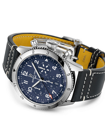 Breitling Super Avi B04 Chronograph GMT 46 Tribute To Vought F4U Corsair AB04451A1C1X1